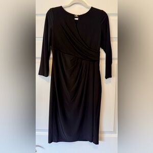 Ralph Lauren Black Long Sleeve Dress